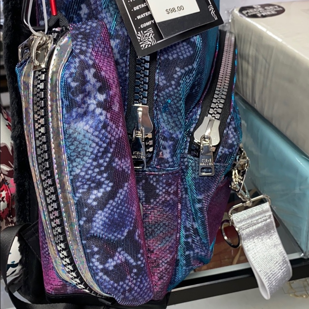 NWT Steve Madden Skylar Medium Backpack New - Picture 5 of 6